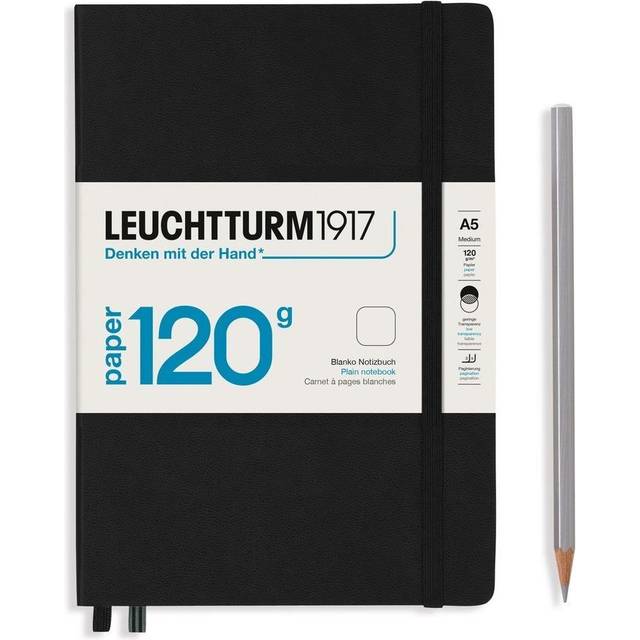 Notebook A5 120g Plain Black
