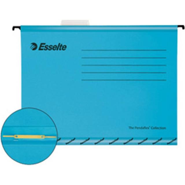 Esselte Classic Reinforced Suspension File A4 - Blue - Pack of 10