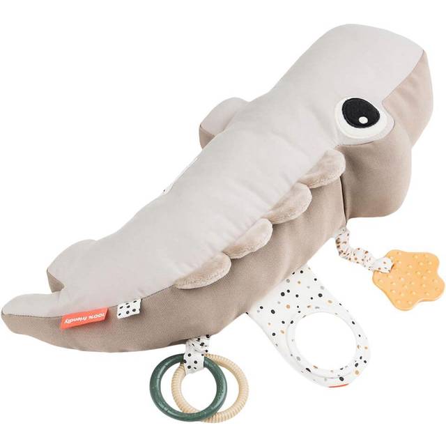 Done by Deer Tummy time aktivitetsleksak Croco Sand - Beige/Sand