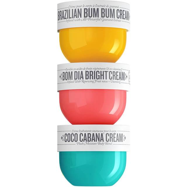 Sol de janeiro trio of body creams 3 x 75ml