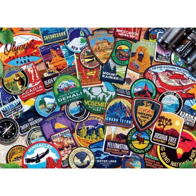 National Parks Patches 1000pc