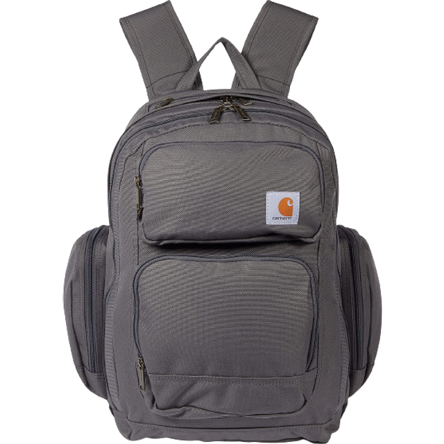 Carhartt Unisex Force Pro-ryggsäck med 17-tums laptopfodral och bärbart laddningsfack, Carhartt Brun, One Size, Force Pro ryggsäck med 17-tums laptopfodral och bärbart laddningsfack,