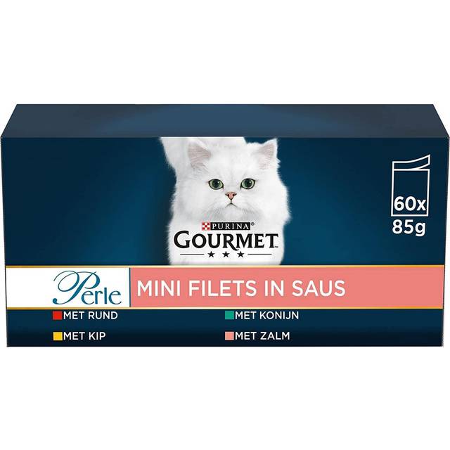 Purina Gourmet Perle Mini Fillets in Sauce 60x85g • Prix