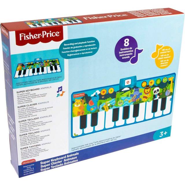Educational Learning Piano Reig Rain Forest Fisher-Price animals