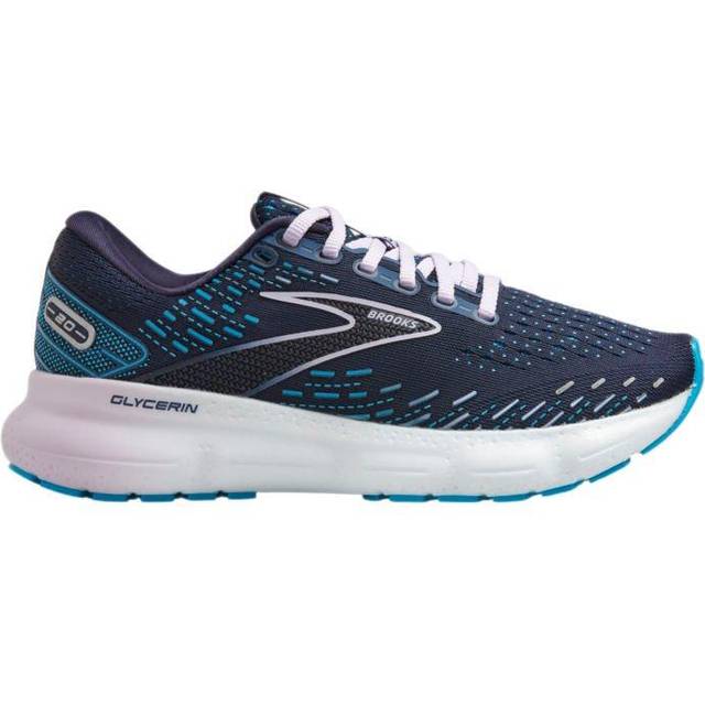 Glycerin 20 W löparskor, 499 Peacoat/Ocean/Pastel Lilac, Dam, 5