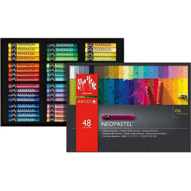 Caran D'ache Neopastel Oil Pastel Assorted Colours Set of 48