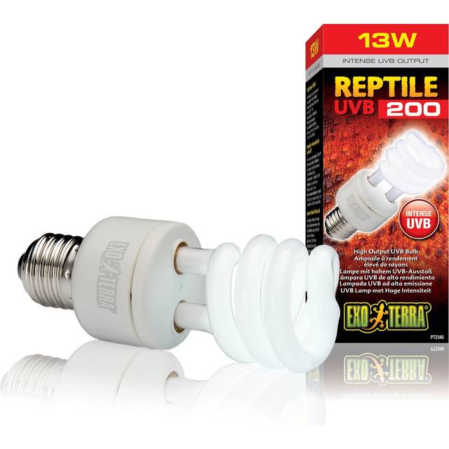 Exoterra - Reptile UVB 200 Lysrörslampa - 13W E27