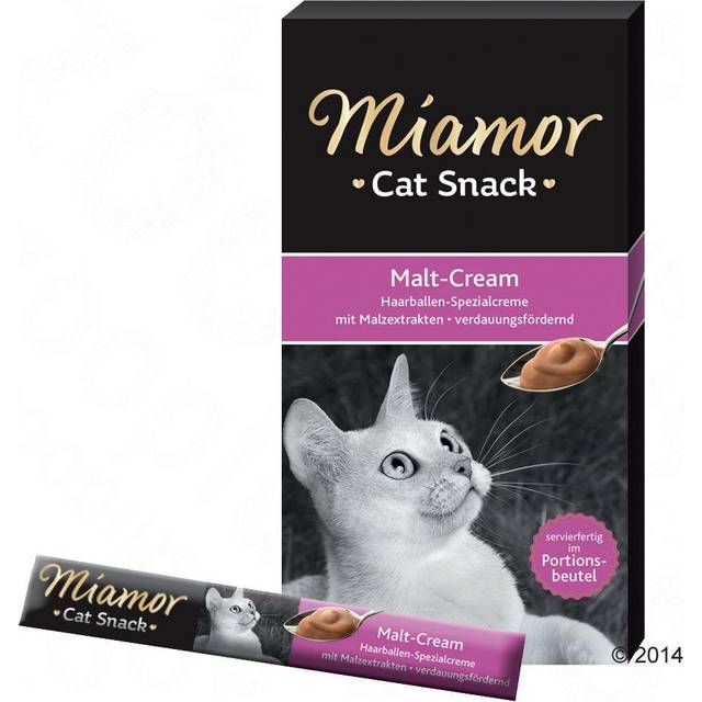Miamor Cat Snack Malt Cream - 6 x 15 g