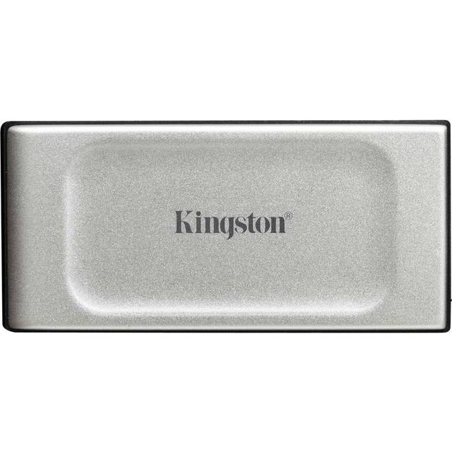 Kingston XS2000 Extern SSD-Hårddisk, Svart, Vit, 4000 GB