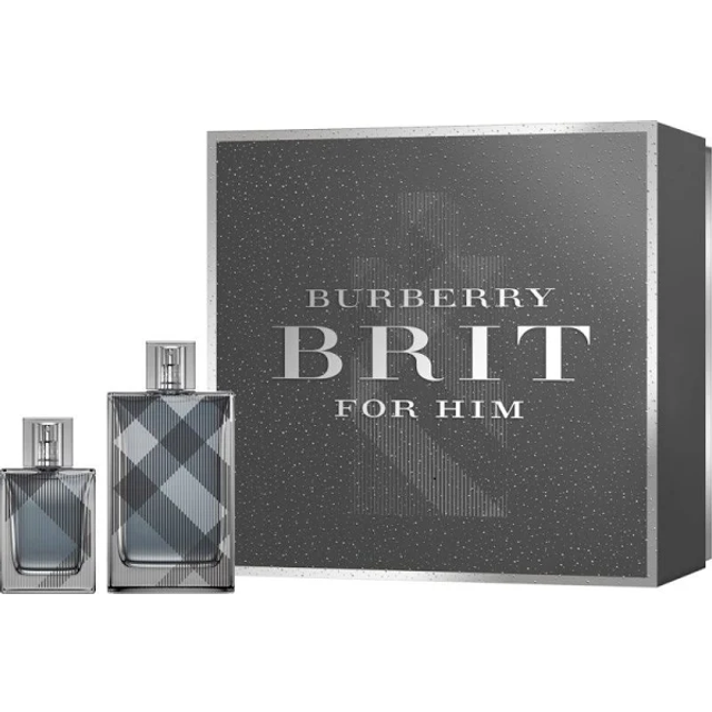 Burberry Brit For Men 100ml Edt + 30ml Edt Spray Gift Set