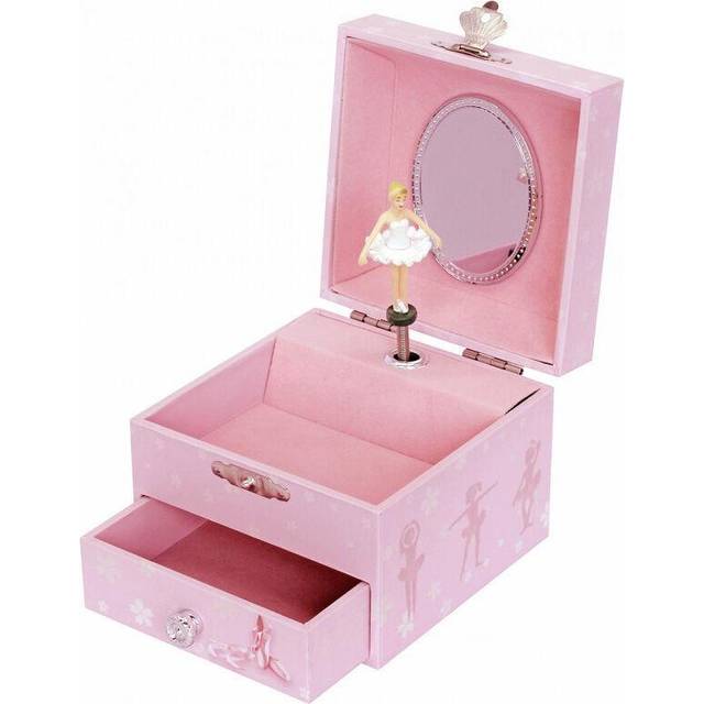 Trousselier Smyckeskrin Ballerina, Rosa