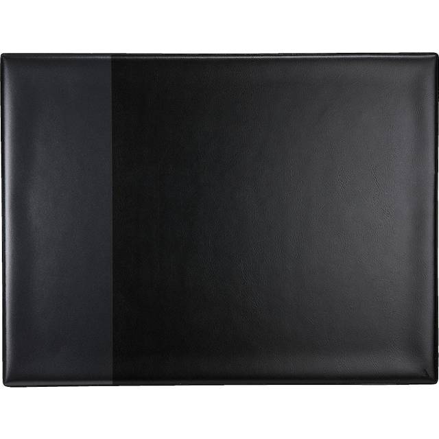 Skrivunderlägg 53x40 cm med ficka svart