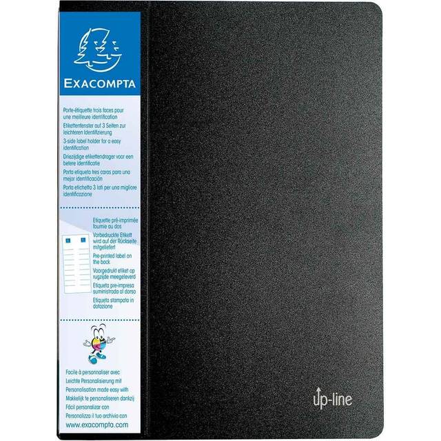 Ref 88401E Opaque PP Display Book 240 x 320mm in Size Suitable for A4 Documents Crystal Clear Pockets 08mm Polypropylene 40 Pockets 80 Viewing Pages