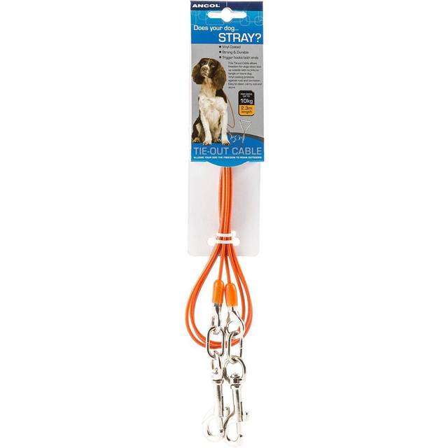 Tie Out Cable Orange Small 10kg