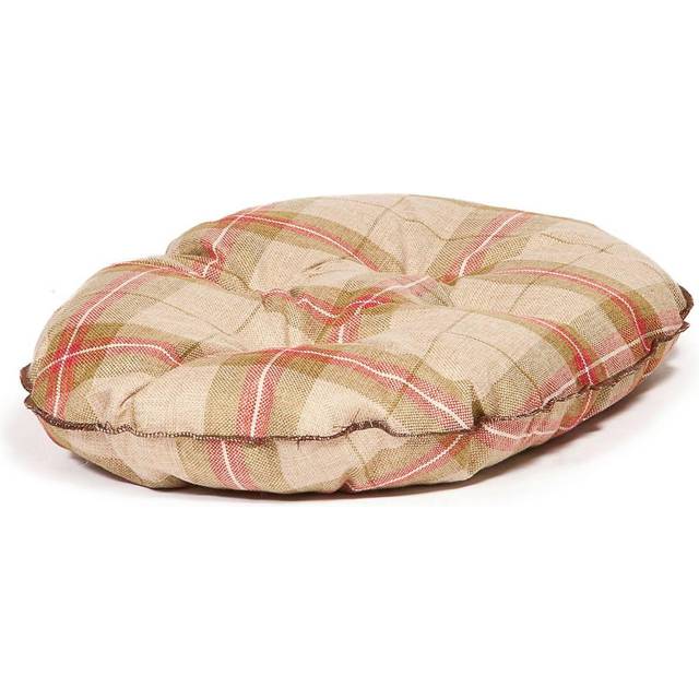 Newton Moss Quilted Pet Mattress in Multi-colour - Green;Beige;Pink (7 cm H x 48 cm W x 68 cm D)