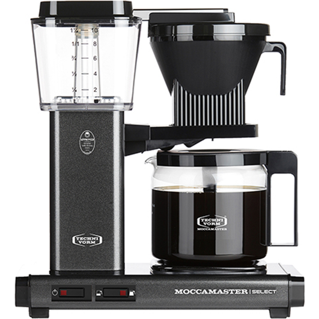 Moccamaster KBG Select Coffee Machine - Matt Black
