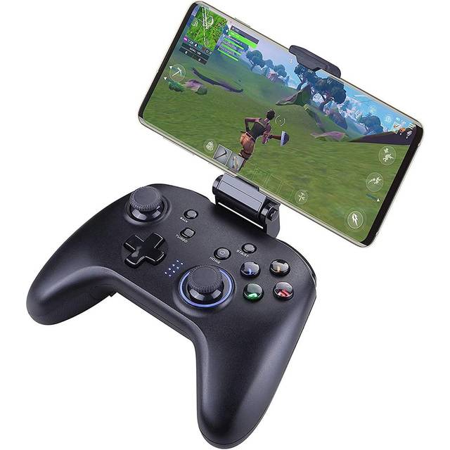 Subsonic - Trådlös bluetooth-kontroll med vibrationer, gyroskop, programmerbara bakknappar och inverterade joysticks - tillbehör för Android Smartphone och surfplatta, Nintendo Switch och PC