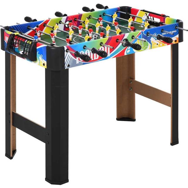 Jouet 2.8FT Football Table Classic Pub Gaming w/ Scoreboard, Multi