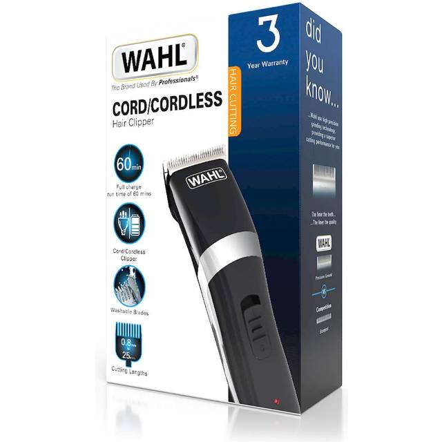 Wahl 3-in-1 Ear and Nose Trimmer - Black - 130 x 25 x 25mm
