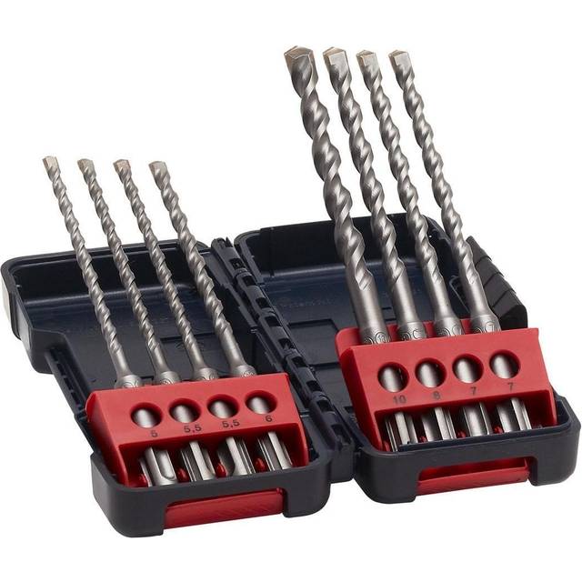 Bosch 8 Piece SDS Drill Bit Set In Tough Case