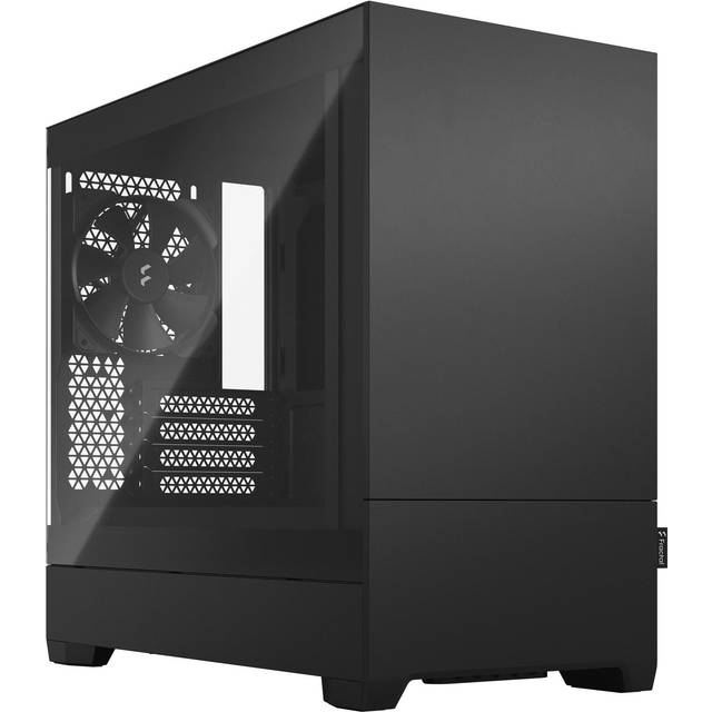 Fractal Pop Mini Silent Mini Tower Case - Black