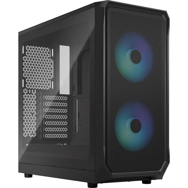 Fractal Focus 2 RGB Mid Tower Gaming Case - Black