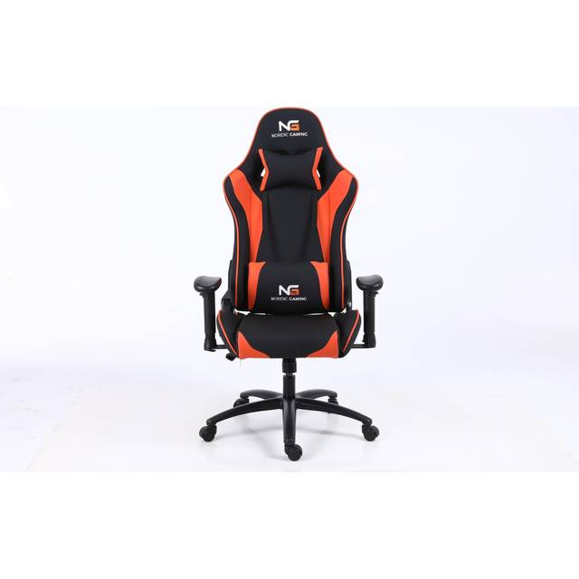 Nordic Gaming Racer Gamer Stol - Orange/Sort
