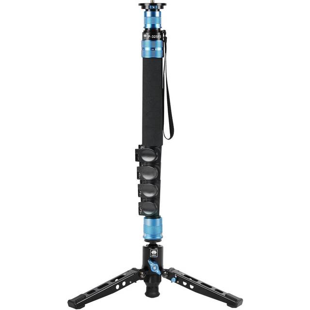SIRUI P-325FS Carbon Fibre Monopod with Stand