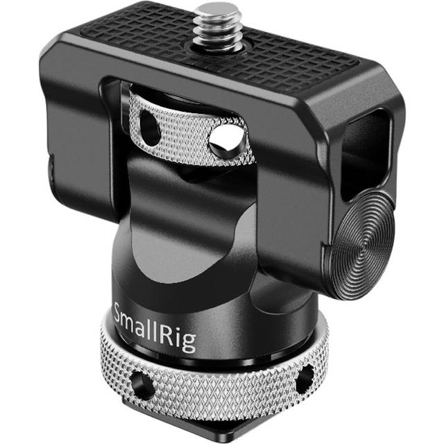 SmallRig BSE2346 Swivel and Tilt Monitor Mount with Cold Shoe in Black