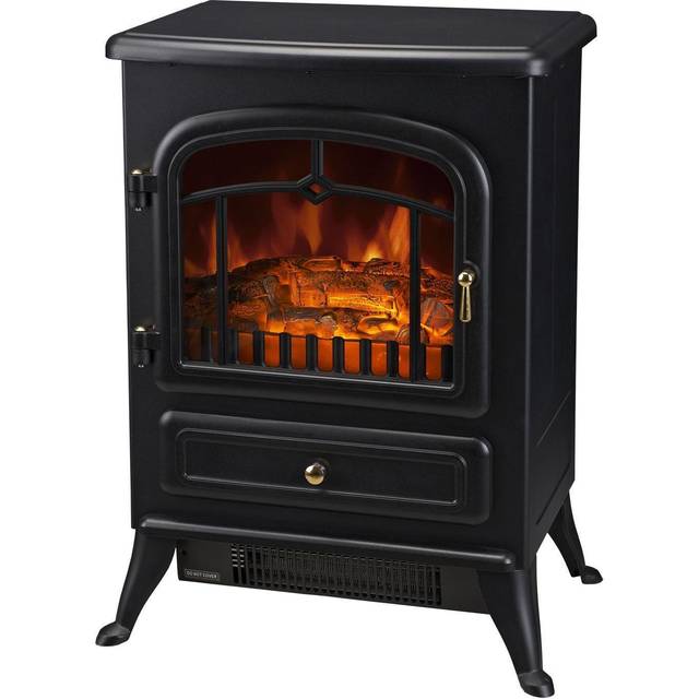 Homcom Electric Fire Place 1850w Heater-black