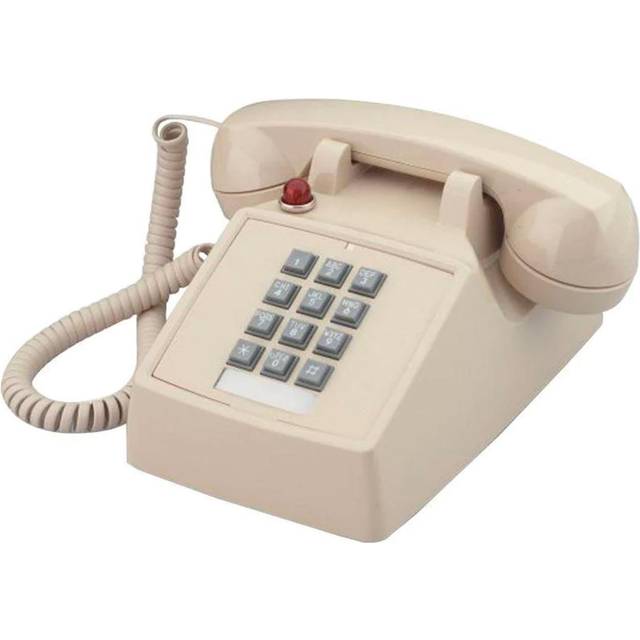 Cortelco 250044-VBA-27M Desk w/ Message - Ash