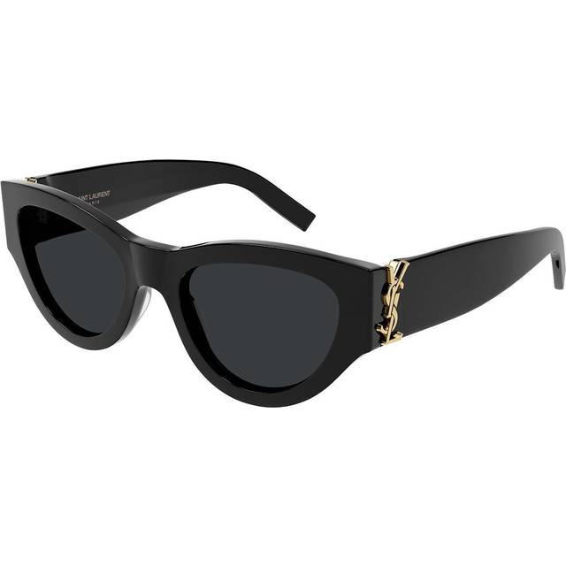 Saint Laurent Grey Cat Eye Ladies Sunglasses SL M94 001 53 (Dimension: 6.0000x5.0000x3.0000 inches)