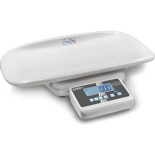 Kern MBC 15K2DEM Babyvåg digital Vägningsområde=15 kg Flerfärgad Verifierbar