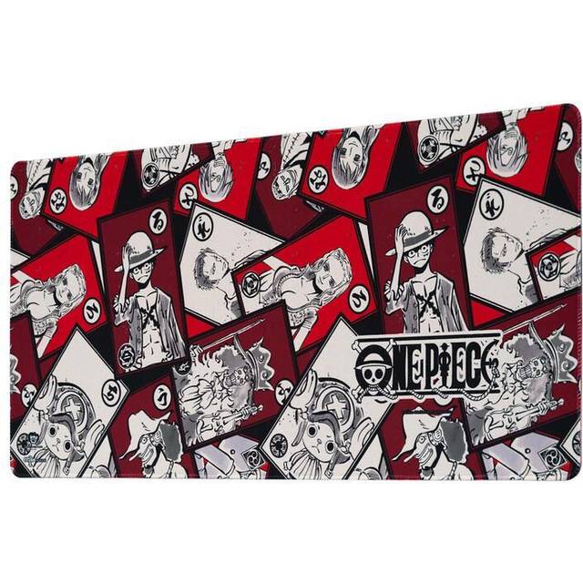One Piece - Collage XXL - Mousepad - red - Onesize