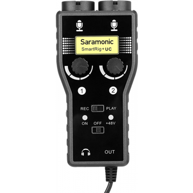 Saramonic SmartRig UC Two-Channel Audio Interface for USB Type-C Android Devices and PC s