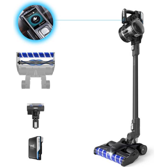 Vax ONEPWR Blade 5 Pet CLSV-B5KP Cordless Vacuum Cleaner with up to 90 Minutes Run Time - Blue / Grey