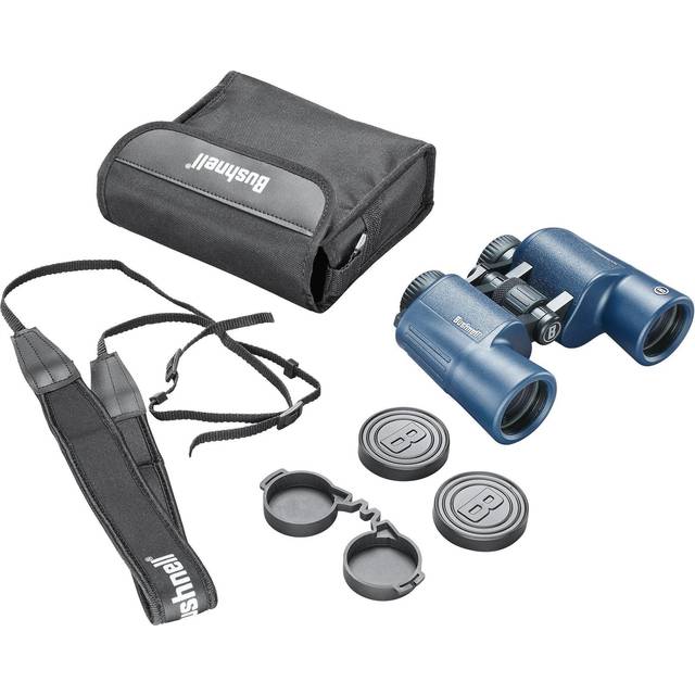 Bushnell 10x42 H2O Roof Prism Binoculars Dark Blue