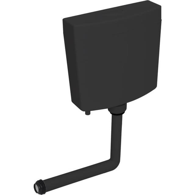 vidaXL Toilet Cistern with Bottom Water Inlet 3/6 L Black