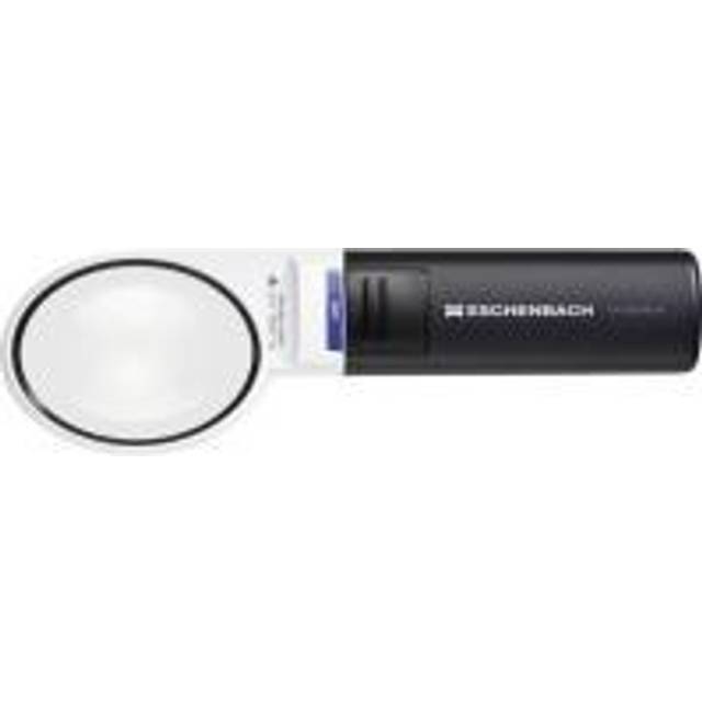 Eschenbach 15115 Lupp med LED-belysning Förstoringsfaktor: 5 x Linsstorlek: (Ø) 58 mm