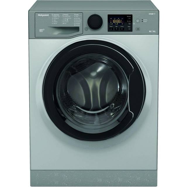 HOTPOINT NDB 9635 GK UK 9 kg Washer Dryer - Graphite, Silver/Grey