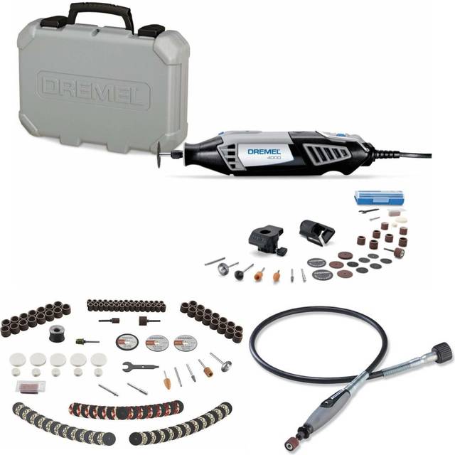 Dremel 4000 Variable-Speed Rotary Tool Kit Including Storage Case and Accessory