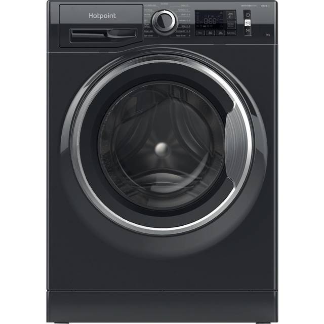 Hotpoint NM11946BCAUKN NM11 946 BC A UK N ActiveCare 9kg Front Load Washing Machine - Black