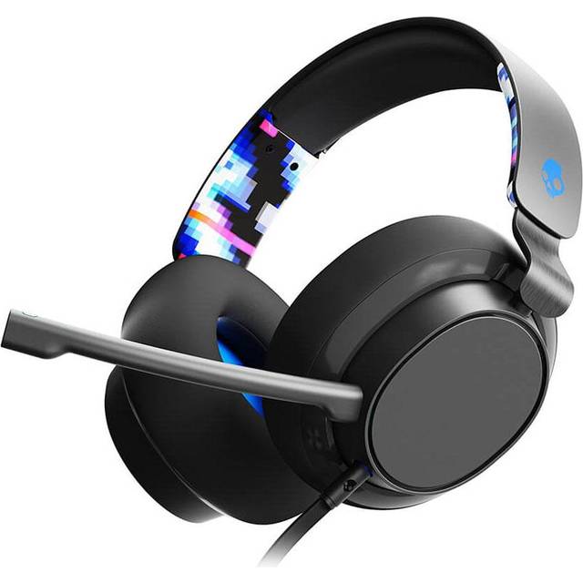 Skullcandy SLYR Wired Over-Ear Gaming Headset för PC, PlayStation, PS4, PS5, Xbox, Nintendo Switch