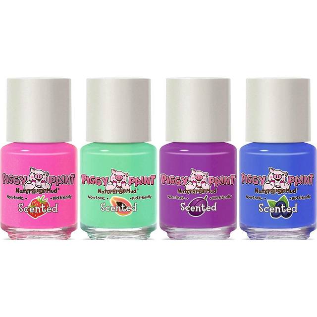 Piggy Paint Nail Polish Set - Scented Fruit Fairy 4 Polish GIft Set