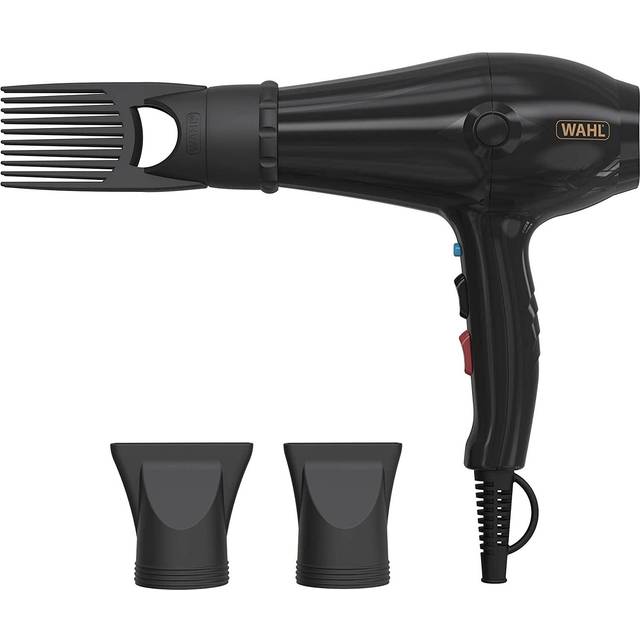 Wahl Hairdryer, PowerPik 5000, Dryer for Women, Hair Dryer with Pik Attachment, Afro Hairdryer, Afro-Caribbean Hair, Three Heat Settings, Anti-frizz