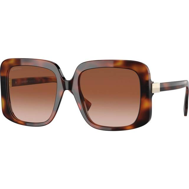 Burberry Square Womens Light Havana Brown Gradient BE4363 - One Size