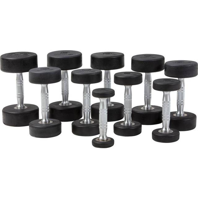 Premium Gummihantel Master Fitness 37,5kg