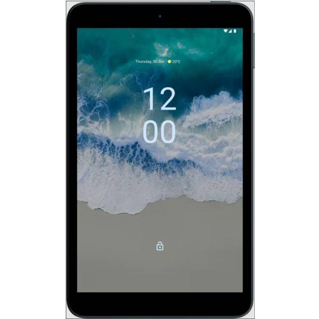 Nokia T10 - Surfplatta - Android 12 - 64 GB - 8" (800 x 1280) - microSD-kortplats - 3G, 4G - LTE - Havsblå