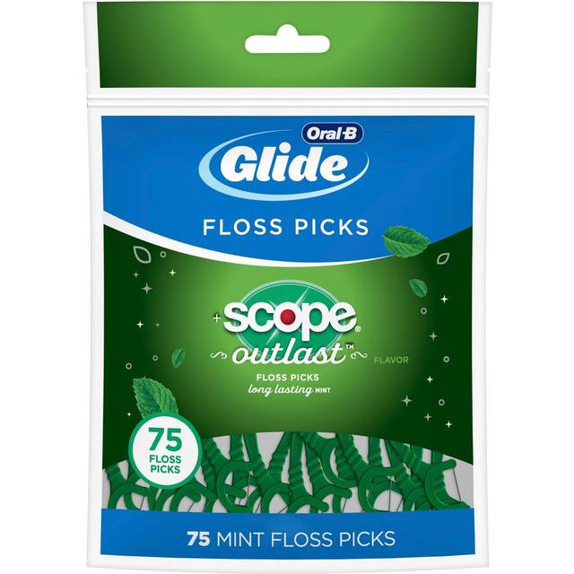 Oral-B, Scope Floss Picks, Outlast, 75 Floss Picks