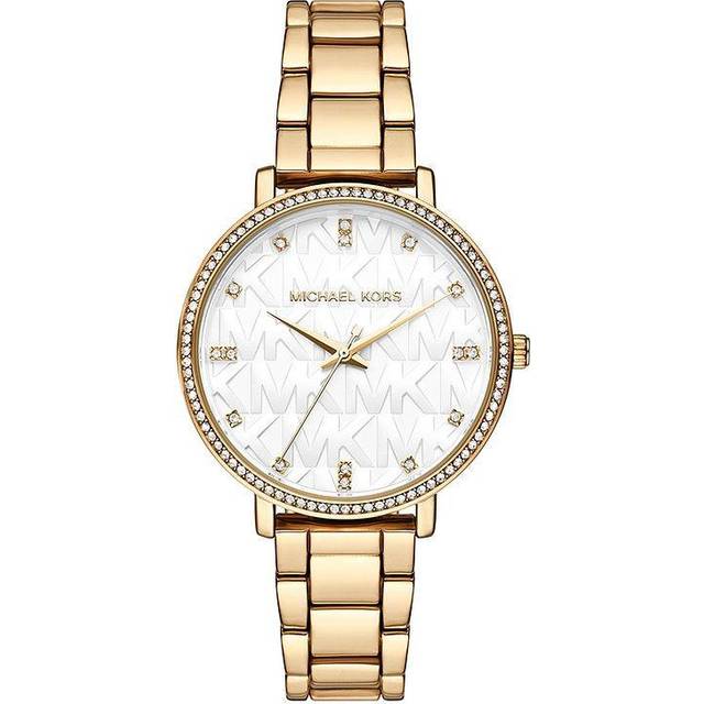 Michael Kors Women's Pyper Cubic Zirconia Bracelet Strap Watch
